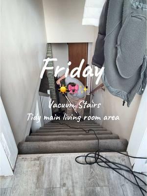 Simple Friday Tasks #cleaningbusinessowner #cleaningtiktok #housecleaner #cleaninganddecluttering #dayinmylife #cleaningcontent #cleanhomehappyhome #dayinmylifevolg #cleanhomehappyhome✅ #happyhousekeeper #sunshineandspotlessblessings #cleanwithme #fypcleaning #decluttering #cleantoks #CleanTok #fyp #letsclean #vacuumstairs #vacuum 