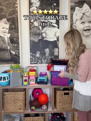 TOY STORAGE ✨ I love a good toy cleanout / toy organization session. You can find all of these things in my LTK & Amazon Storefront under “playroom organization” #toystorage #toyorganization #playroomorganization 