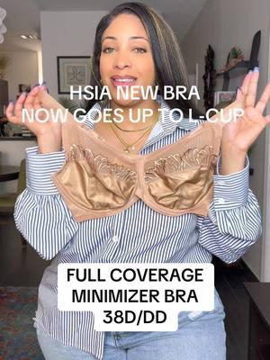 These bras from @Hsia-Bras just gets better and better! I’m OBSESSED! I love how comfortable they are! #hsia #hsiabra #minimizerbra #bra #bras #midsizebra #plussizebra #comfortablebra #comfort #coverage #supportivebra #fyp 