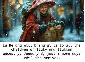 #LaBefana #labefana #befana #Befana #ChristmasWitch #christmaswitch #thestoryoflabefana #italianholiday #january5th2024 #january5th #fyp #foryoupage