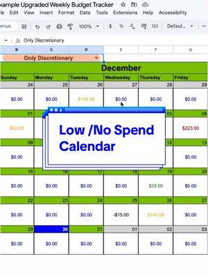 If you’ve been wanting to do a low spend or no spend month or year, this will help you track how you’re doing! #newyearnewme #lowspend #nospendchallenge #underconsumption #budget #personalfinance #debtfreejourney #financialliteracy #trackingexpenses #nospend #expensetracker 