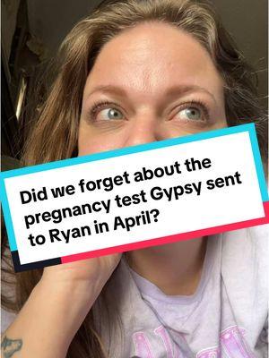 Did everyone forget about this positive pregnancy test that #gypsy sent to #ryananderson and “accidentally” posted on her instagram back in April? 