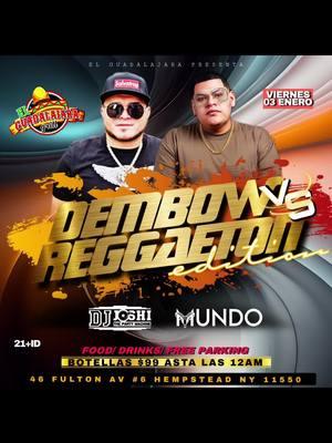 Nos vemos esta noche en El Guadalajara junto a @DJ MUNDO #hempstead #djjoshithepartymachine #lapupusamezcla 