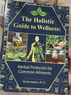 Take a more natural approach to your wellness! 💚🫶🏼🍃📚 #theholisticguidetowellness #healing #books #healthbooks #wellness #wellnessjourney #ailments #healthandwellness #educational #beneficial #holistic #herbalmedicine #herbalremedies #healthyliving #healthylifestyle #BookTok #TikTokShop #tiktokshopfinds 