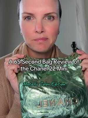 And now I’m a Chanel 22 Mini fan! #bagreview #chanel22 #chanelbag 