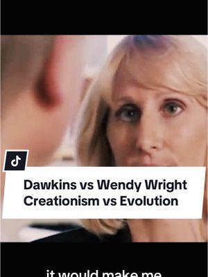 Dawkins vs Wendy Wright: Creationism vs Evolution #richarddawkins #wendywright #evolution #creationism #science #god #creationist #genesis #bible #yahweh #faith #christian #christianity #christiantiktok #atheist #atheism #atheisttiktok 