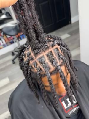 Yeahhhh 🔥✔️ 2 strands  #locsbyjas #atldreads #locstylist #locdandshine #2strands #locdshine #retwist #locsoftiktok #atlantalocs #experienceloclounge #atlantaloctician #locjourney #locstylesformen #braidstutorial #atlanta 