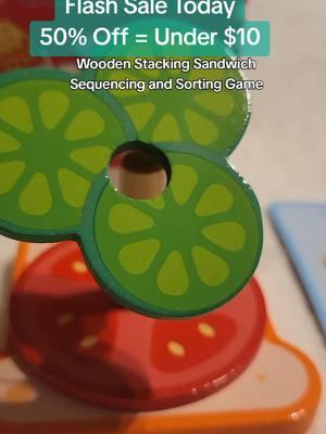 #woodensandwichtoy #montessori #woodentoys #toddlers #sequencing #eyehandcoordination #stackingame #educationaltoy #educationaltoddleractivities  #learningtoysfortoddler #pretendplay #openendedplay #homeschool #preschooltoys #