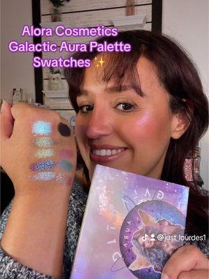 Replying to @stacimitchell457 here are the swatches 💖💖💖 #aloracosmetics #eyeshadowswatches #eyeshadow #ttslevelup #BeautyReview @Alora Cosmetics 