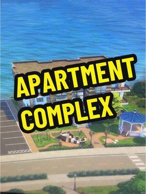 #EAPartner The Apartment Complex #simtok #simsapartment #simsbuild 