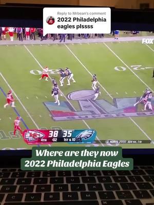 Replying to @Mrbean 2022 Philadelphia Eagles #philadelphiaeagles #philadelphia #eagles #pennsylnania  #2022 #fyp #sports #wherearetheynow #nfl #football #fyp #cheese #yourfavcheese #ravensfootball #videogames