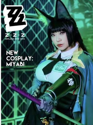 Join Chief Miyabi and Section 6 - play Zenless Zone Zero 1.4 now! Redeem Code MIYABIRELEASE to receive a bonus of Polychrome × 60 and Denny × 6666!  Thank you @zzz.official.en for tapping me to cosplay Miyabi - she is SO my type and I had a blast putting this costume together!  I hope you like this video I made, and that it whets your appetite to download #ZZZero! I’m really into the post-apocalyptic setting, dynamic characters and smooth animation, and the ongoing mysteries surrounding New Eridu!  Use the link in my profile to check out the game and don’t forget to input the bonus code above! Photography/Videography by Brian Boling Costume bought and altered by me Wig styled by me with help from @TineChan  #ZZZad #zzzero #zenlesszonezero #Miyabi #hoyoverse #miyabicosplay