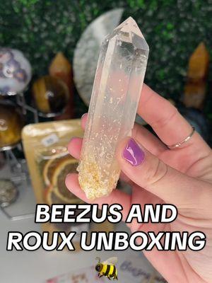 Beezus and Roux Unboxing 🐝 Thank you Paige! Check her out @Beezus and Roux she has an amazing shop ✨  #fyp #shopsmall #crystalshop #crystalunboxing #unboxingvideo #unboxinghaul #unboxingasmr #crystalasmr #asmrunboxing #lemurianquartz #lemurian #simmerpot #cardiffuser 