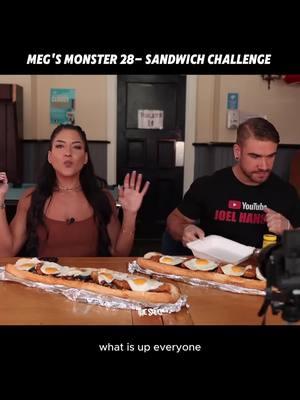 Meg’s Monster 28 - Sandwich Challenge #foodchallenges #eatchallenge #mukbang #mukbangeatingshow #burgerchallenge #foryou #mukbangfoodasmr #girlvsfood #fastfood #mcdonalds 