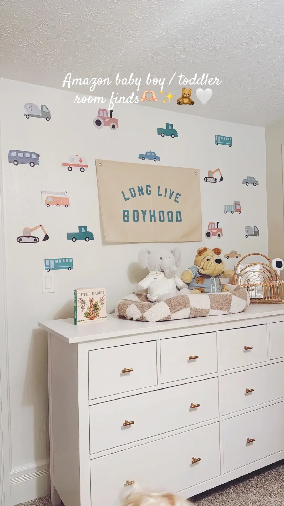 Transitioning from nursery to toddler boy room 🤍🫶🏻 #amazon #toddlerboy #toddlerboyroom #boyroom #toddler #babyboy #boyhood #longliveboyhood #amazonfinds #boyroomideas #boyroominspo #nurseryinspo #MomsofTikTok #momlife