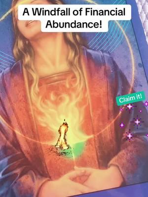 Financial Abundance coming in! Claim it! #spiritualtiktok #tarotreading #cardoftheday #Love #lovereading #finance #financialfreedom #windfall #intuition 