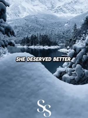 She deserved better #motivationforwomen #motivationalwomen #motivatewomen #motivationalmessage #motivationalmoment #shedeservesbetter #shedeservedbetter #motivateher #inspireher #sparkinghersoul 