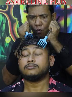 ASMR Head Scratching Relax by Master Asim #asmrclinic #asmrclinicplus #clinicoriginal #asmrmassage #indianmassage #asmrrelax #usa🇺🇸 #fvf #masterasim