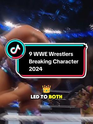 9 WWE Wrestlers Breaking Character 2024 #longvideo #WWE #wrestlers 