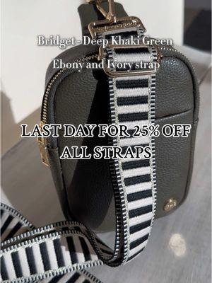 LAST DAY!!! #tiktokshopfinds #tiktokshopbags #purestraps #bagstraps 