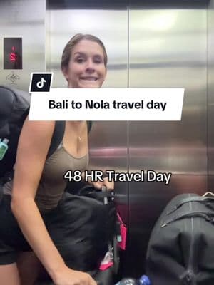 Omg this was long 😂 #travelvlog #bali #travelday #spendtheday #bali to #nola @Calley Blue @Calley & Meg 