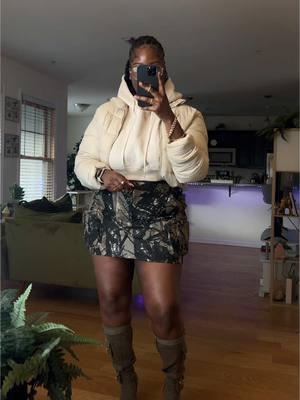 Skort x Boots x Hoodie = Chill Fly🔥🔥 @FashionNovaCURVE  🔎 Forest Adventures Cargo Mini Skort  🔎 Half Way To You Knee High Boots #Itgirl #styleinspo #inspo #blackgirltiktok #OOTD #grwm #fashiontiktok #outfitideas #blackgirlmagic #blackgirlfashion #styletips #thatgirl #foryoupage #fashioninfluencer #fashioninfluencers #fashionoutfitsblackgirl #tryonhaul #curvy #curvygirl 