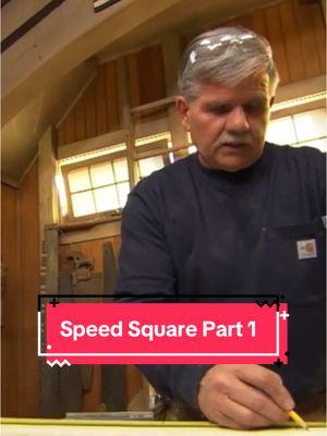 🛠️ @Tom Silva explains the secrets of the speed square in this 2-part series. #ThisOldHouse #TOH #homerenovation #homeimprovement #DIY #tools #tooltips #speedsquare #carpentry 