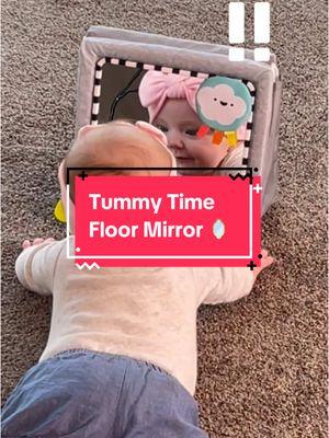 Well hello there gorgeous! 😍 The Tummy Time Floor Mirror is the perfect baby-safe mirror for all of your tummy time needs 🙌 Encourages grasping, tactile exploration, & inspires vision ✨ all while baby can focus on the human face, which is preferred from birth! The soft plush frame of the mirror is perfect for baby's environment, and the easle back allows the mirror to stand on any flat surface. Available now at Walmart 🎉 ⭐️ Shop our feed ➡️ Link in bio … #floormirror#mirrortime #b#babytoysb#bestbabys#sassyplayincolor