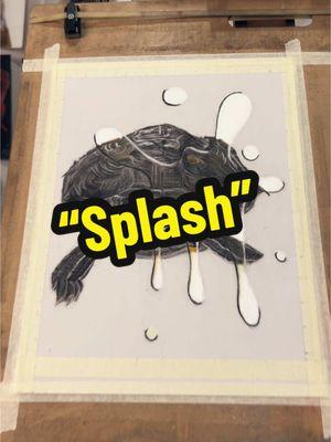 It’s not getting that exact effect I’m trying to get but happy that I put my idea on paper! #pencilartist #colorpastel #turtle @Splash_thee_Turtle 🐢💙 