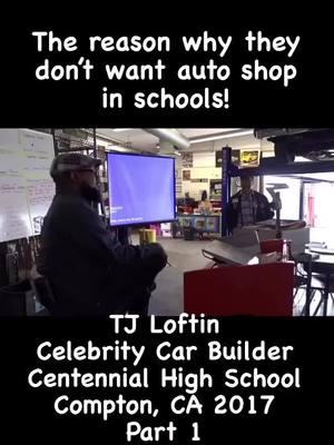 “Legendary car builder and bestselling author TJ Loftin speaks to his old high school class about the importance of trade education.  He highlights how costly misdiagnoses at mechanic shops prove the need to bring trades back into schools, empowering the next generation with skills and knowledge to repair and diagnose their own cars.  #TJLoftin #TradeEducation #SkilledTrades #Inspiration”