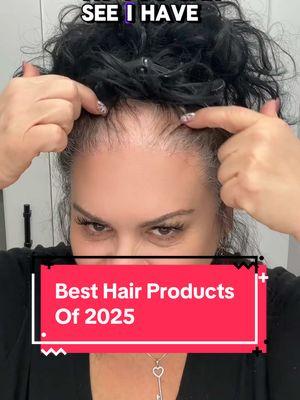 Best hair products I will be using in 2025. Make thinning hair a thing of the past. #boldifyhairlinepowder #boldifyhairfibers #thinninghair #howtothickenhair  @@boldify 