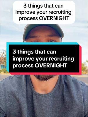 3 things that can improve your recruiting process OVERNIGHT. — #collegerecruiting #recruitingprocess #recruitingtips #recruitingadvice #scholarship