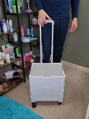 Easy to roll. Easy to use. Easy to assemble. Easy to carry. #foldingutilitycart #utilitycart #foldingcart #householditems #onsalenow #dealsandsteals 