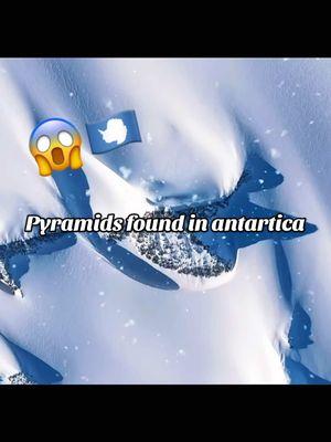 Pyramids in 🇦🇶🆚pyramids in 🇪🇬#pyramidsofegypt #pyramidsofantarctica #antartica #egypt #pyramids