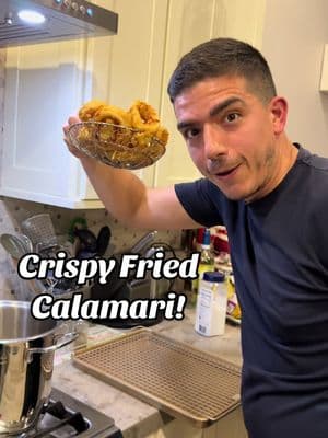 Nothing like crispy fried calamari! 😍 #brooklynbitess #friedcalamari #calamari #italianfood #homecook #nyceats #italian #nycfood #foodblogger 