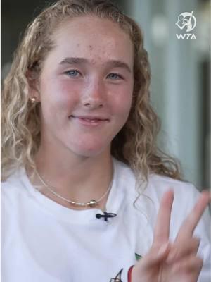 "well... I want to name myself." 😏 Mirra Andreeva, @Aryna Sabalenka, Ons Jabeur & more give their 2025 predictions!  #WTA #tennis #womenssports 