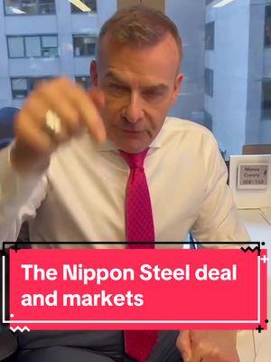 President Biden has blocked Nippon Steel's bid to buy US Steel, the Chinese have allowed the renminbi renminbi (aka yuan) to break through 730 and a House speaker vote. Manus Cranny reports. @manus_cranny #markets #stocks #investing #finance #money