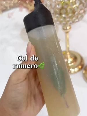 Gel de romero para tu cabello #hair #rosemary 