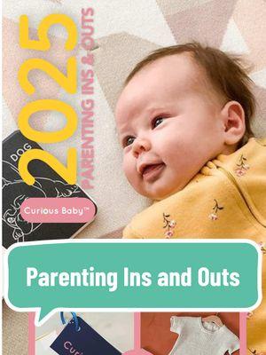 🌟 What’s "In" and What’s "Out" for Parenting in 2025? 🌟 Parenting is always evolving, and 2025 is shaping up to be a year of more mindful, intentional choices for our little ones. Here’s what’s making waves and what’s taking a backseat in the world of parenting this year: ✨ In for 2025: Mindful play Bonding Time Sustainable, Eco-friendly products Emotional Development ❌ Out for 2025: Clutter Excessive Screen Time Overconsumption Overscheduling What are YOU embracing in 2025? Let’s create meaningful moments and nurture our kids in the most intentional ways possible! 💛 #CuriousBaby #Parenting2025 #MindfulParenting #ScreenFreePlay #SustainableParenting #HolisticParenting #EmotionalIntelligence #MontessoriInspired #IntentionalParenting