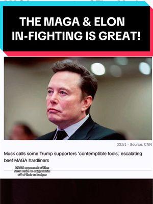 Elon and MAGA in-fighting is AH-mazing! #maga #elonmusk #infighting #h1b #thisisamerica #leftist #leftists #progressives #leftwing #daghost #daghostofficial #socialist #marxist #lefty #leftisttiktok #leftistsoftiktok 