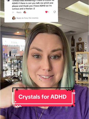 Crystals for ADHD Check out my store @The Spellbound Owl Boutique for more! #adhdcrystals #adhdbrain #adhd #adhdtiktok #adhdinwomen #crystaltok #healingcrystals #crystalshop #crystalproperties #crystalhealing #adhdmom #adhdadult #womanowned #womanownedbusiness #neurodivergentbusinessowner #SmallBusiness #usingcrystals #crystaluses #adhdwitch #adhdcheck #adhdproblems #witchytips #crystals #crystalsoftiktok #greenscreensticker 