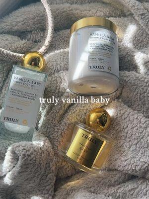 if you wanna smell like melted ice cream / vanilla extract… you NEED this layering combo 🤤🤤 #foryou #trulybeauty #trulybeautyproducts #vanilla #vanillalayeringcombos #vanillaperfume #vanillagirl #foryoupage #fyp #vanillababy #vanillababyperfume #vanillababybodyoil #glitterbodybutter #glitterbodyproducts #tiktokshopbeauty #tiktokshopfinds #tiktokshopaffiliate 