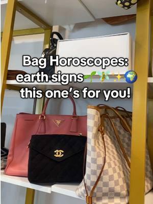 Earth signs, find your perfect bag match! 🌿✨ Drop your sign in the comments and let me know if you want more! 💚 #baghoroscopes #bag #taurus #virgo #capricorn♑️ #capricorn #taurus♉️ #virgo♍️ #chanelbag #preloved #designer #designerbag #designerbags #designerbagcollection #vintage #baglover #baglovers #fypシ #fyp #luxurylife #luxury #lux #luxurybags #luxurybag #ConSantanderConecto #foryoupage #obsessed #luxuryfashion 