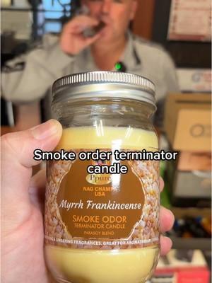 Smoke odor candles aren’t the answer to everything but they definitely help clear out the smell of the smoke and will make any room smell amazing  #smoketerminator #odorterminator #odorcandle #candle #candles #scentedcandles #cigar #cigars #cigarafficionado #cigarlounge #cigartok #cigartiktok #longisland #longislandny 