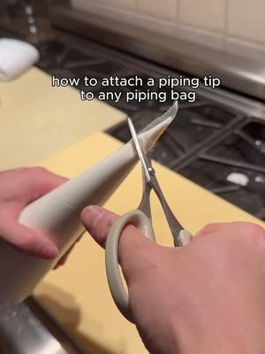 since so many people asked, I figured I would post a quick video on how we use piping tips in the restaurant I work at! we call this a “speed bag” because you can add whatever piping tip to a different bag and attach it to any filled piping bags you want without having to put the piping tip inside of the bag you are filling which makes changing bags or piping tips super fast, clean, and easy. this is a bit different from my normal videos, but figured since so many people asked this questions about my last video I should post this hahaha. hope you all enjoy and learn something, if you have any questions always feel free to comment below or message me directly! #fyp #culinary #culinaryarts #cook #cooking #chef #tip #learn #learntocook #skill #basics #tutorial #pipingbag #piping #pipingtip #restaurant #technique #food #asmr 