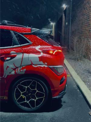 I’m cold ❄️ @Red Bull @Hyundai USA  #hyundai #cocakona #konaN #elantran #redbull #winter #carscene #snow #cars #kdm #fyp 