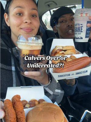 Culvers Over or Underrated?! #culvers #burgers #fastfood #foodreview #foodtiktok #FoodTok #mukbang #mukbangeatingshow #fypシ 