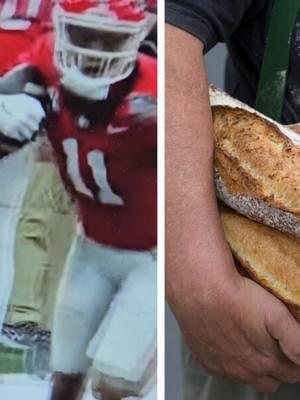 How do you Carry a Loaf of Bread? The Georgia Bulldogs Quarterback throws the ball in the Bread Basket vs Notre Dame. How do you carry the Football after the Catch? #Georgia #Bulldogs #qb #wr #bread #basket #breadbasket #CollegeFootball #playoff #notredame #georgiabulldogs #catch #football #tips #coach #footballcoach #neworleans #dawgs 