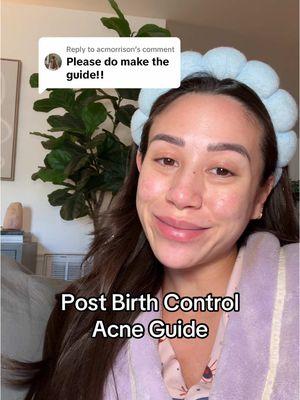 Replying to @acmorrison post birth control acne guide coming your way! #acnesafe #acneskin #acneproneskin #acnesafeproduct #hormonalacne #hormonalacnejourney #postbirthcontrolsyndrome #postbirthcontrolacne #postbirthcontrolproblems #acne #acneskin 