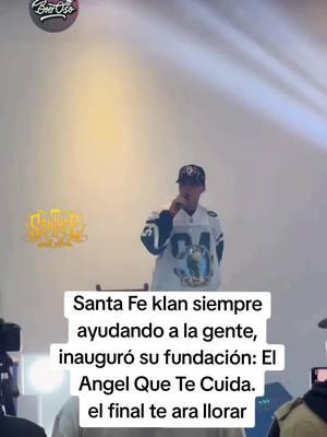 La fundación de Santa Fe Klan estará ayudando a mucha gente con pocos recursos, la humildad de Angel no tiene barreras #santafeklan #fundacion #unangelquetecuida #elangelquetecuida #somoslasantacarnal #angelquezada #santafeklan473 #473 